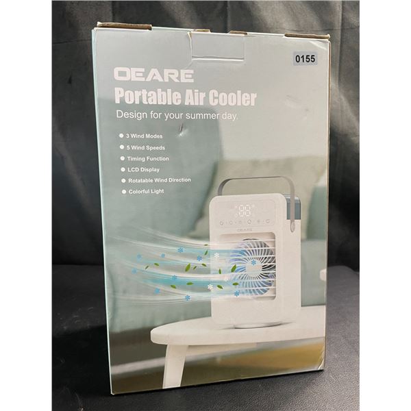 Lot of 1 Portable Air Cooler w/ Colorful Lights & LCD Display - Brand New!