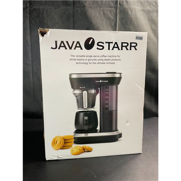 Lot of 1 Java Starr Single Serve Coffee Machine w/ Built-In Grinder for Whole Beans - BRAND NEW!