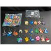 Image 2 : Lot of 3 Packs of Pokemon Keychains - 20PCS/Assorted Pokemon Characters!