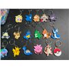 Image 3 : Lot of 3 Packs of Pokemon Keychains - 20PCS/Assorted Pokemon Characters!