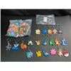 Image 2 : Lot of 3 Packs of Pokemon Keychains - 20PCS/Assorted Pokemon Characters!