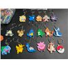 Image 3 : Lot of 3 Packs of Pokemon Keychains - 20PCS/Assorted Pokemon Characters!