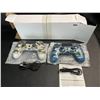 Image 1 : Lot of 2 Double-Shock Wireless Controllers for Playstation 4 - Brand New! Camo Design