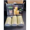 Image 2 : Lot of 1 Box of LED Flameless Mood Candles w/ Remote Control - 3 Sizes Included - Brand New!