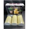 Image 2 : Lot of 1 Box of LED Flameless Mood Candles w/ Remote Control - 3 Sizes Included - Brand New!