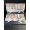 Image 1 : Lot of 2 Multi-Packs of Dual-Tip Highlighter Pens - 24PCS/Colours Per Pack - Brand New!