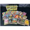 Image 1 : Lot of 3 Packs of Gold Foil Pokemon Fan Art Cards - 100PCS per pack
