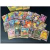 Image 2 : Lot of 3 Packs of Gold Foil Pokemon Fan Art Cards - 100PCS per pack