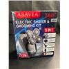 Image 1 : Lot of 1 Asavea 5-in-1 Men's Cordless Electric Shaver & Grooming Kit - Brand New Sealed!