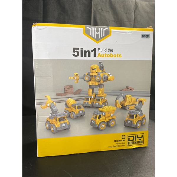 Lot of 1 Transformer Style 5-in-1 Autobot Toy - Brand New!