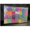 Image 2 : Lot of 1 Rubber Band/Rainbow Loom Crafting Refill Kit - 11900+ PCS