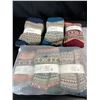 Image 2 : Lot of 2 Multi-Packs of Soft Warm Wool Crew Socks - 5Pairs Per Pack!/10 Total