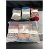 Image 1 : Lot of 2 Multi-Packs of Soft Warm Wool Crew Socks - 5Pairs Per Pack!/10 Total