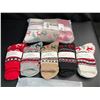 Image 1 : Lot of 2 Multi-Packs of Soft Warm Wool Crew Socks - 5Pairs Per Pack!/10 Total