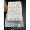 Image 3 : Lot of 1 Multi-Function Power Outlet w/ USB Ports - Brand New