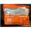Image 4 : Lot of 3 Mancyfit Thermal Sets - Size Medium - Grey - Brand New!