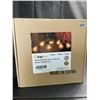 Image 2 : Lot of 1 Brightown Clear G40 Globe Patio String Light Set - 25FT Length - Brand New