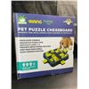 Image 1 : Lot of 1 Pet Puzzle Chessboard Dog Toy/Slow Feeder Dog Toy - Brand New