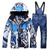 Image 1 : Lot of 1 Men's Windproof/Waterproof Snowsuit; Snowboard Jacket + Ski Pants - Size XS - BRAND NEW