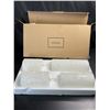 Image 2 : Lot of 1 Box of Girimax LED Flameless Candles - White - 4PCS; Assorted Sizes - Brand New!