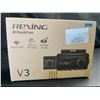 Image 3 : Lot of 1 Rexing V3 Dual Camera Front Dash Cam/Inside Cabin Full HD 1080p WiFi and Built-in GPS