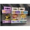 Image 1 : Lot of 3 Pocket Pop! Keychains - Disney Diablo + Princesses