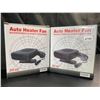Image 1 : Lot of 2 Car Auto Heater Fans - Brand New