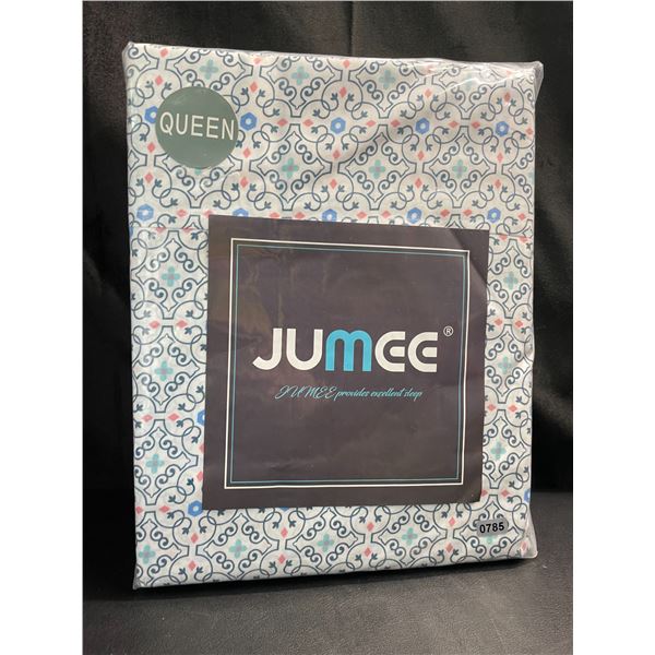 Lot of 1 Jumee Deep-Pocket 4PC Queen Size Sheet Set - Brand New
