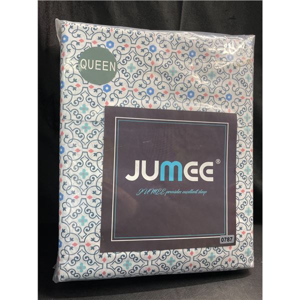 Lot of 1 Jumee Deep-Pocket 4PC Queen Size Sheet Set - Brand New