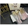 Image 2 : Lot of 1 Cutlery Set - 24PCS - Brand New - Pink Gold
