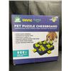 Image 1 : Lot of 1 Pet Puzzle Chessboard Dog Toy/Slow Feeder Dog Toy - Brand New