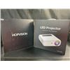 Image 2 : Lot of 1 Hopvision Native 1080P Support 4K 350" Full HD, 9500Lux LED Projector - BRAND NEW!