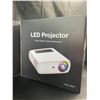 Image 3 : Lot of 1 Hopvision Native 1080P Support 4K 350" Full HD, 9500Lux LED Projector - BRAND NEW!