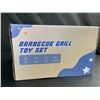 Image 3 : Lot of 1 Barbecue Grill Toy Food Play Set - w/ Light & Sound Effects - Brand New