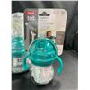 Image 2 : Lot of 3 Oxo Tot Transition Straw Cups for Infants - 4+months - Brand New