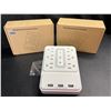 Image 2 : Lot of 2 Multi-Function Power Outlets w/ USB Ports - Brand New