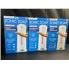 Image 1 : Lot of 3 Sonic Soap Automatic Soap Dispensers - Motion Activated - Brand New
