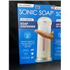 Image 2 : Lot of 3 Sonic Soap Automatic Soap Dispensers - Motion Activated - Brand New