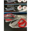 Image 2 : Lot of 4 Boxes of BlizeTec Poultry Shears & Seafood Scissors - 2 Pairs Per Box/8 Total - Brand New