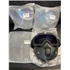 Image 1 : Lot of 3 Paintball/Airsoft Masks - Brand New
