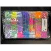Image 2 : Lot of 1 Rubber Band/Rainbow Loom Crafting Refill Kit - 11900+ PCS
