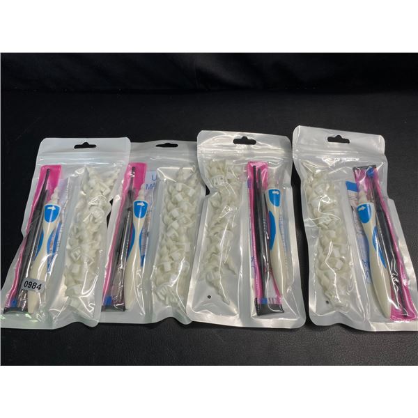 Lot of 4 Earwax Remover Tool Sets - Brand New