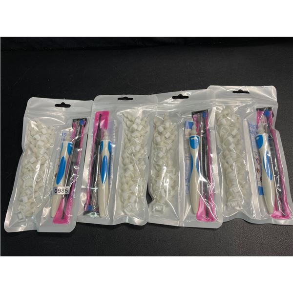 Lot of 4 Earwax Remover Tool Sets - Brand New