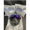 Image 1 : Lot of 3 Paintball/Airsoft Masks - Brand New