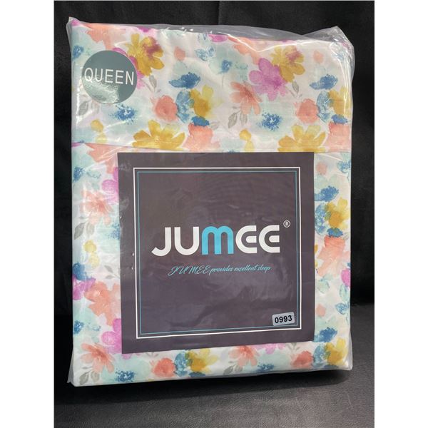 Lot of 1 Jumee Deep-Pocket 4PC Queen Size Sheet Set - Brand New