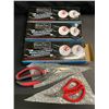 Image 1 : Lot of 3 Boxes of BlizeTec Poultry Shears & Seafood Scissors - 2 Pairs Per Box/6 Total - Brand New