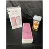 Image 1 : Lot of 1 Waxing Kit - Heated Roll-On Wax Warmer Kit w/ Applicator Sheets & Wax - Brand New!