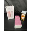 Image 1 : Lot of 1 Waxing Kit - Heated Roll-On Wax Warmer Kit w/ Applicator Sheets & Wax - Brand New!