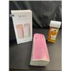 Image 1 : Lot of 1 Waxing Kit - Heated Roll-On Wax Warmer Kit w/ Applicator Sheets & Wax - Brand New!