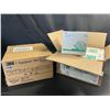 Image 1 : Lot of 2 Boxes of 3M Tegaderm Rolls - Transparent Medical Film Dressing - 4 Rolls Per Box